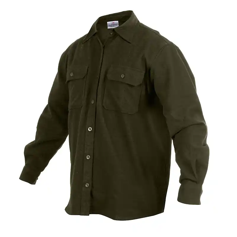 Košile dřevorubecká FLANNEL ZELENÁ Top Prodej
