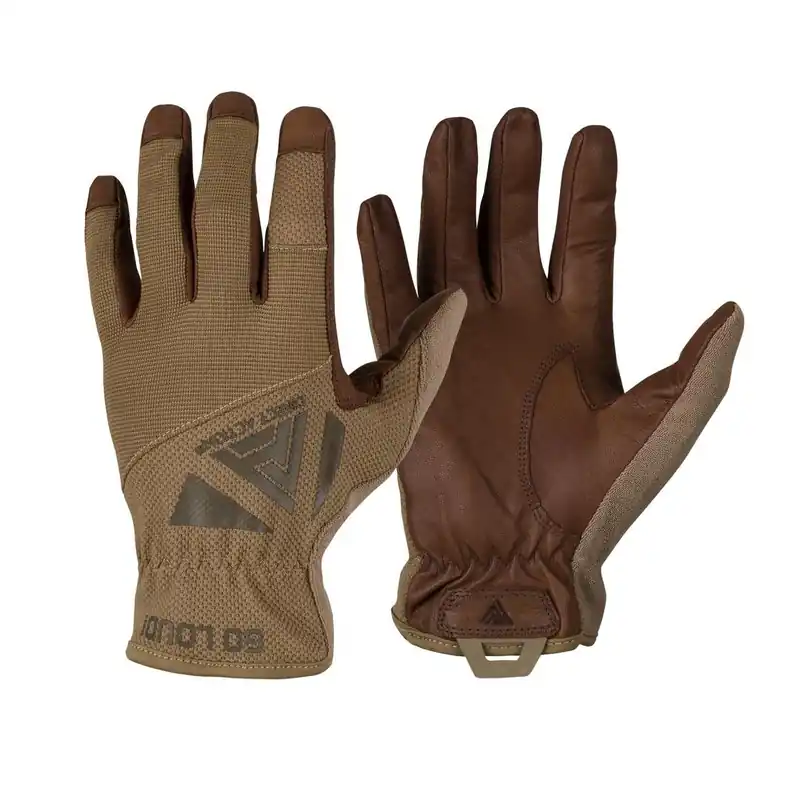 Rukavice LIGHT GLOVES kožené COYOTE Akční Nabídka