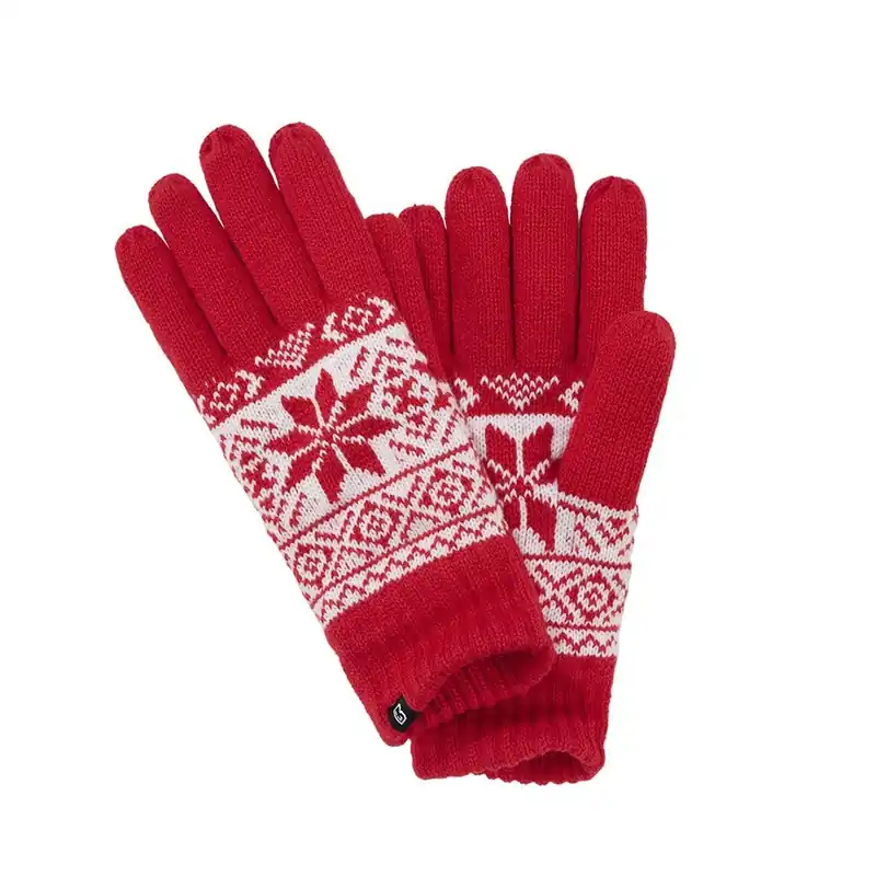 Akční Nabídka Rukavice SNOW pletené ČERVENÉ