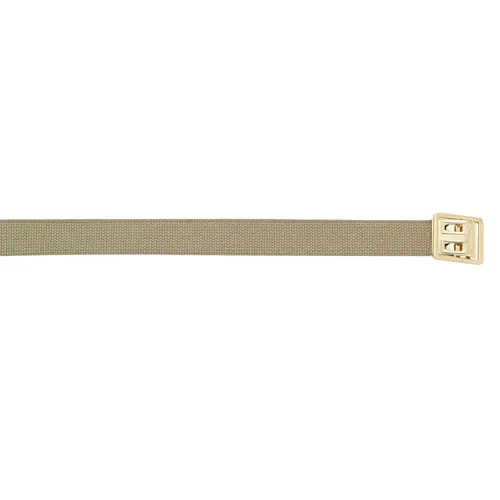 Opasek KHAKI se zlatou provlíkací sponou 135 cm Nakupujte Hned