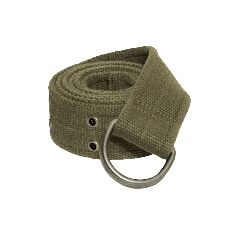 Nejprodávanější Opasek dámský VINTAGE D-RING ZELENÝ
