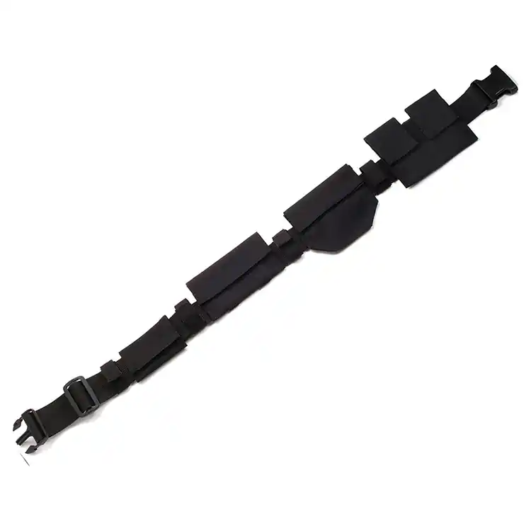 Opasek s kapsami SWAT DELUXE nylon ČERNÝ Výprodej