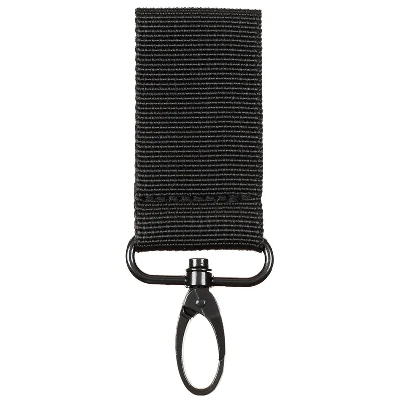 Omezená Nabídka Poutko na opasek 22603 s karabinou nylon ČERNÉ