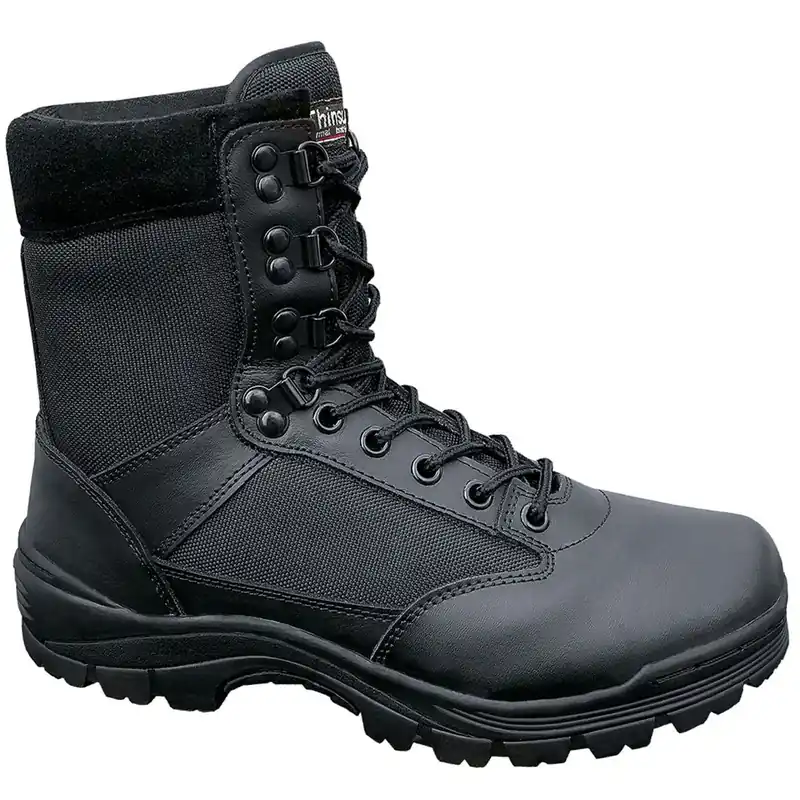 Rychlé Dodání Boty TACTICAL 9 dírkové ČERNÉ