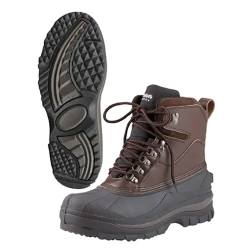 Sezónní Sleva Boty zimní HIKING HNĚDO-ČERNÉ