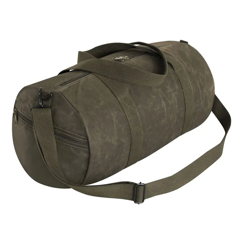 Taška WAXED DUFFLE BAG přes rameno ZELENÁ Objednat Nyní
