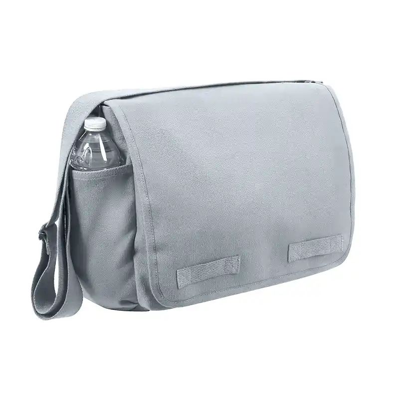 Taška VINTAGE přes rameno 38 x 28 x 15 cm ŠEDÁ Akční Nabídka