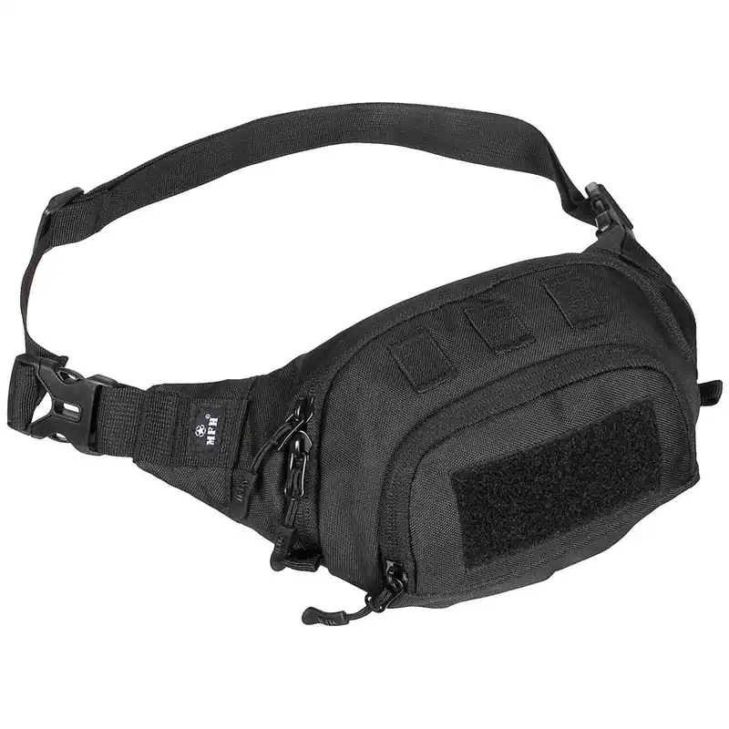 Ledvina TACTICAL s VELCRO panelem ČERNÁ Rychlé Dodání