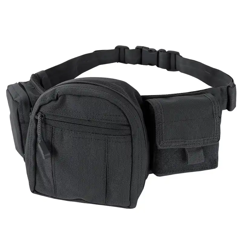 Novinka Ledvinka FANNY PACK s opaskem ČERNÁ
