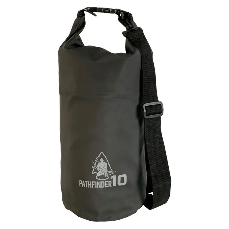 Vak nepromokavý DRY BAG 10 l s popruhem ČERNÝ Horká Nabídka