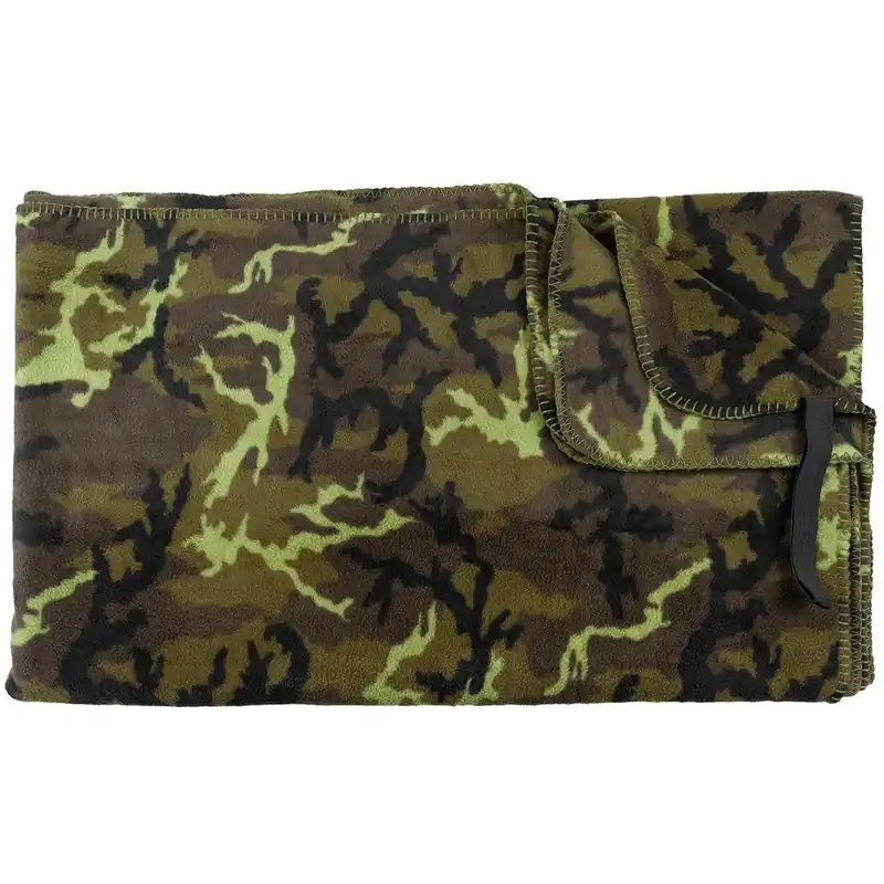 Deka FLEECE 200x150cm maskovaná vz.95 Les Víkendová Akce