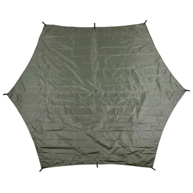 Vrácení Zdarma Plachta nepromokavá Hexagon-Tarp 3,4 x 3,1 m ZELENÁ