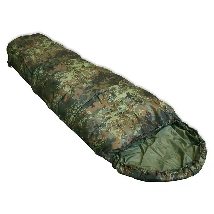Horká Nabídka Spacák COMMANDO s obalem FLECKTARN