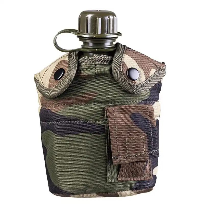 Akční Nabídka Láhev polní US 1l s pítkem a obalem WOODLAND