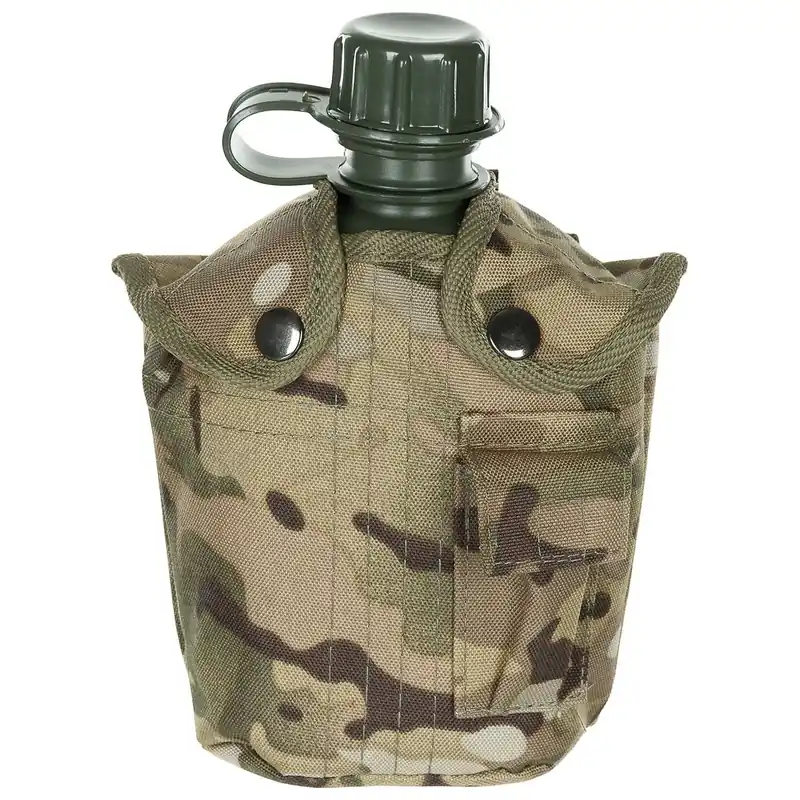 Finální Výprodej Láhev polní US nylonový potah 1L OPERATION CAMO