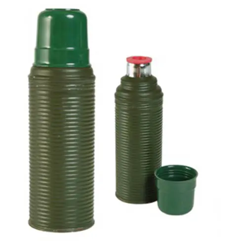 Termoska ŠVÉDSKÁ gumové víčko 0,5l ZELENÁ použitá Cenový Hit