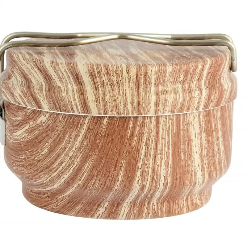 Autentický Ešus hliníkový třídílný teflonový PTFE WOOD