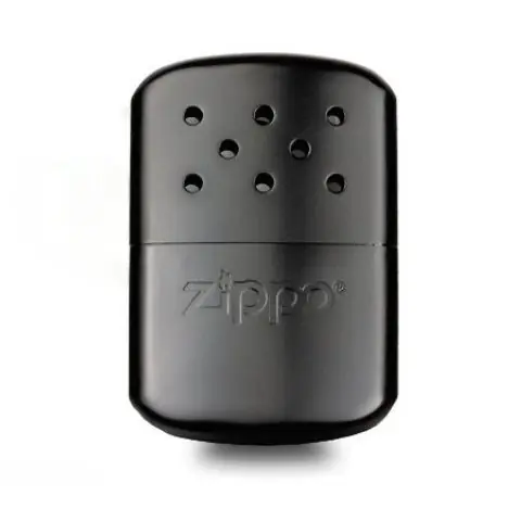 Ohříváček benzínový ZIPPO DELUXE do kapsy ČERNÝ Sleva