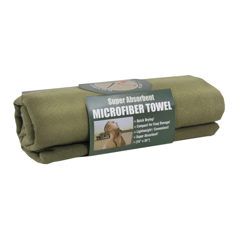 Ručník MICROFIBER OLIVE DRAB Dokud Zásoby Vydrží