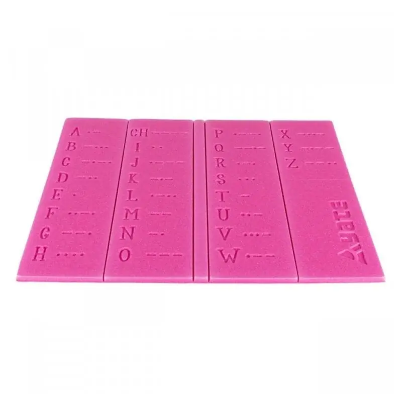 Podsedák skládací MORSEOVKA 36 x 26 x 0,8 cm RŮŽOVÝ Koupit Online