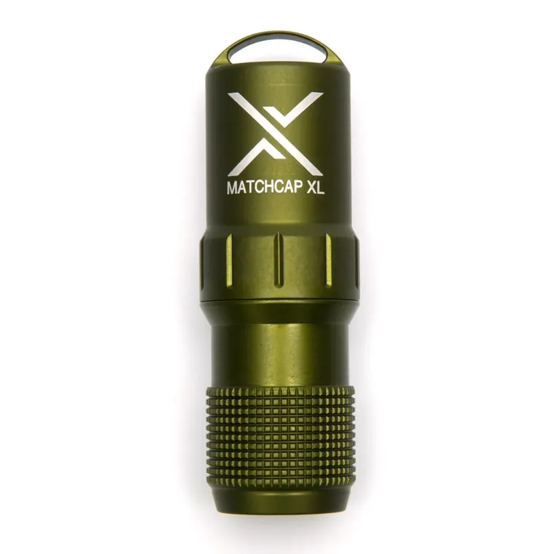 Omezená Nabídka Pouzdro na zápalky EXOTAC MATCHCAP™ XL ZELENÉ