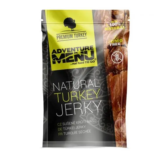 Rychlé Dodání Maso sušené JERKY krůtí - ADM 100g