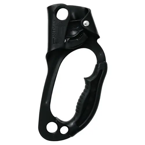 Blokant lanový s rukojetí Petzl ASCENSION pravý ČERNÝ Aktuální