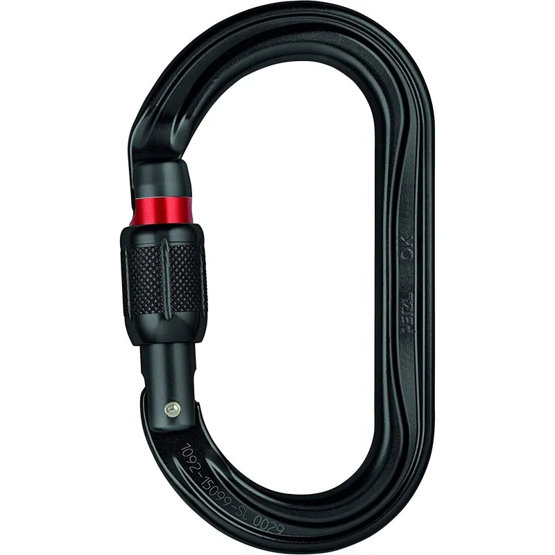 Nízká Cena Karabina OK s pojistkou SCREW-LOCK ČERNÁ