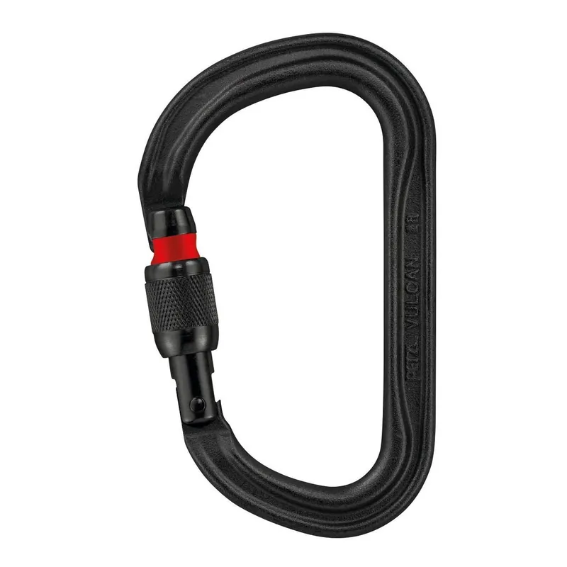Karabina VULCAN SCREW LOCK šroub. zámek ČERNÁ Akce