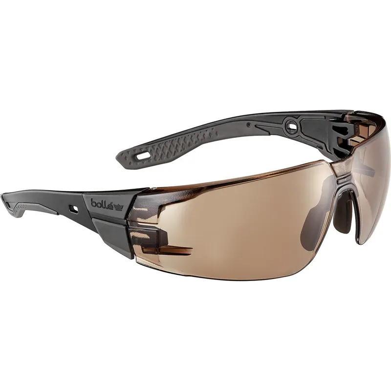 Nejprodávanější Brýle ochranné RUSH+ 2.0 BRONZE skla ČERNÉ vel.M/L