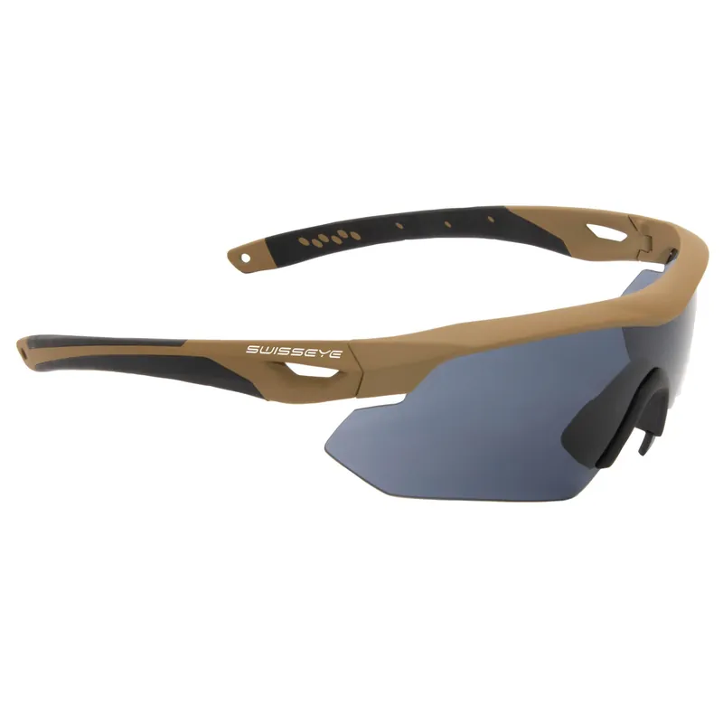 Nakupujte Hned Brýle lehké střelecké Nighthawk 3 skla COYOTE BROWN