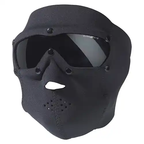Maska s brýlemi SWAT PRO neopren ČERNÁ Výprodej