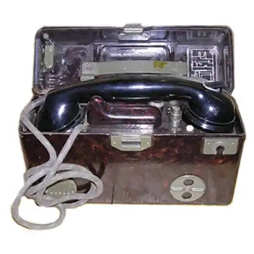 Akce Telefon polní TP-25 AČR kompletní použitý