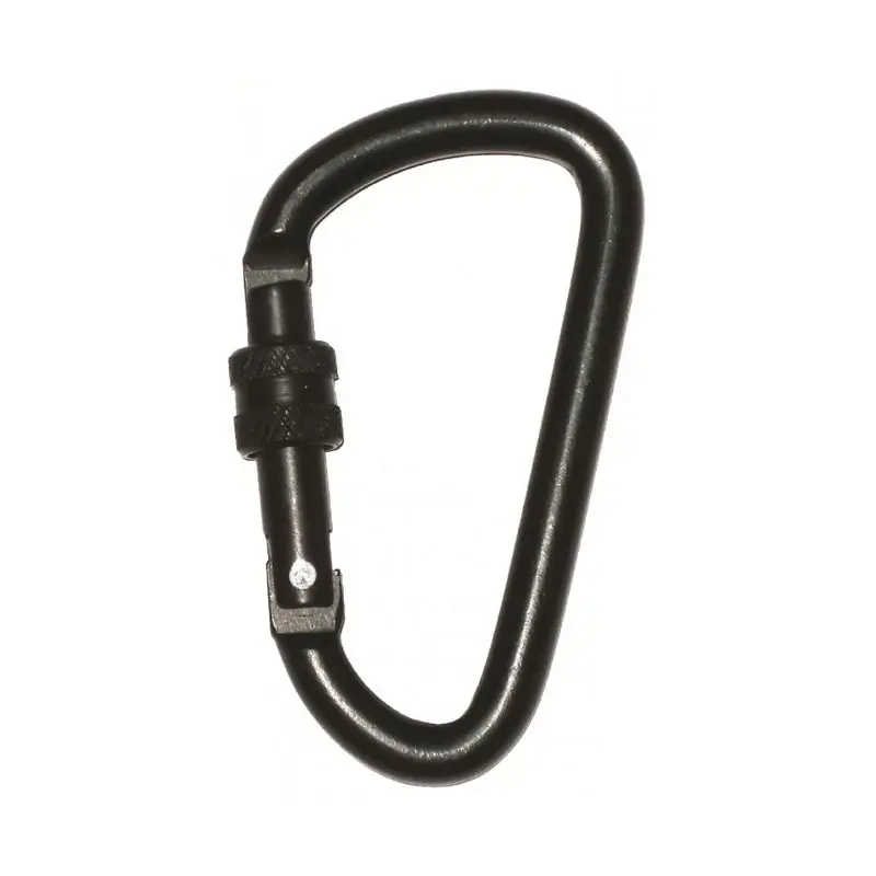 Karabina se zámkem 2 kusy 65 mm ČERNÁ Cenová Bomba