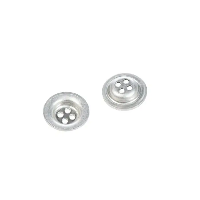 Knoflík k celtě NVA/BW stříbrný ø 17 mm Nejlepší Volba