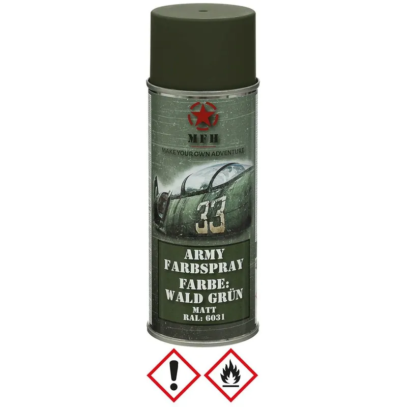 Levný Barva ARMY ve spreji 400ml WALD ZELENÁ