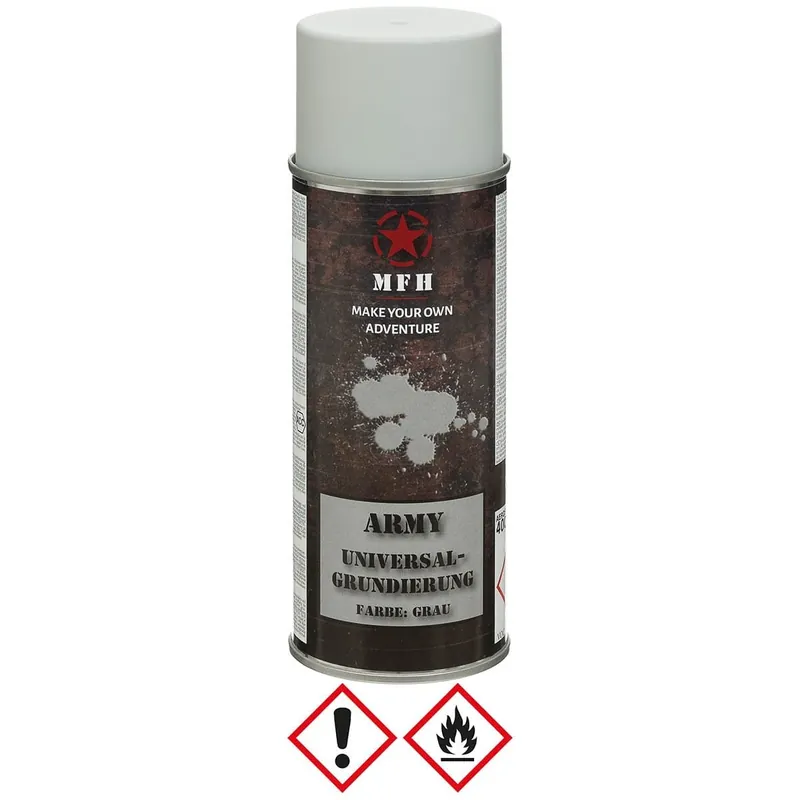 Barva ARMY ve spreji 400ml UNIVERZÁLNÍ ZÁKLADNÍ NÁTĚR Nejlepší Volba