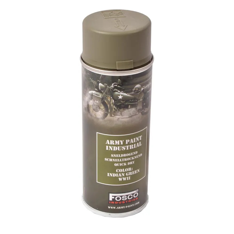 Jen Po Omezenou Doba Barva ARMY ve spreji 400ml INDIAN GREEN WWII
