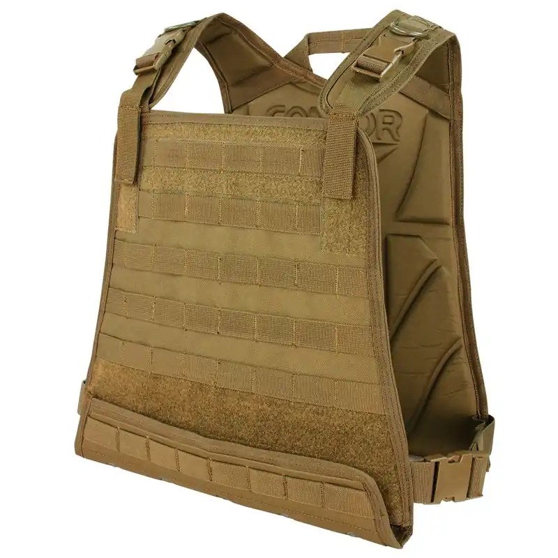 Vesta nosič plátů MOLLE - COMPACT COYOTE BROWN Výhodná Nabídka