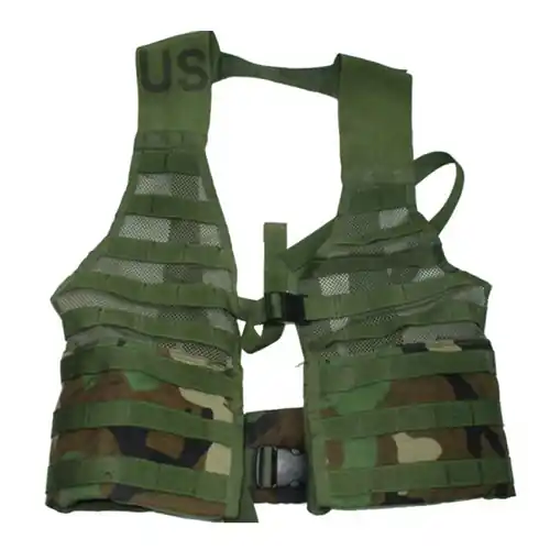 Vesta taktická US MOLLE I FLC WOODLAND použitá Expresní Doručení