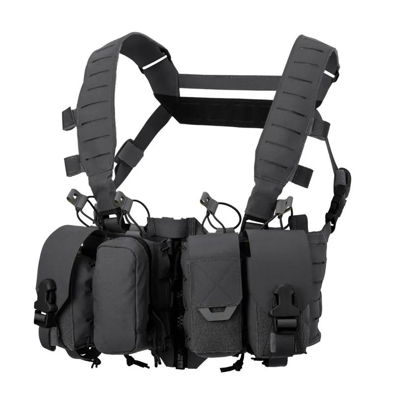 Rychlé Dodání Vesta chest rig HURRICANE SHADOW GREY