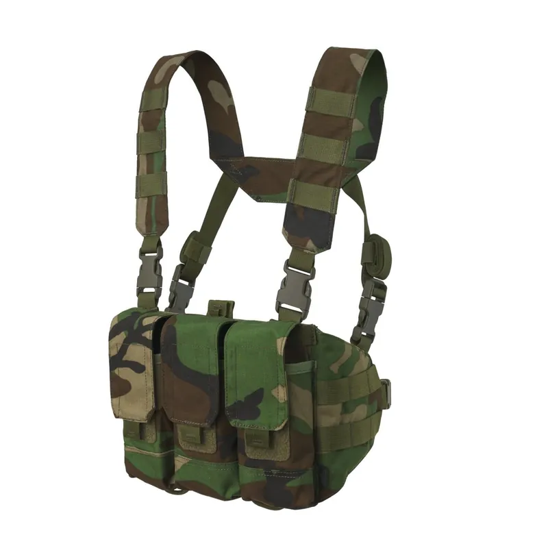 Levný Vesta chest rig CHICOM Cordura® US WOODLAND