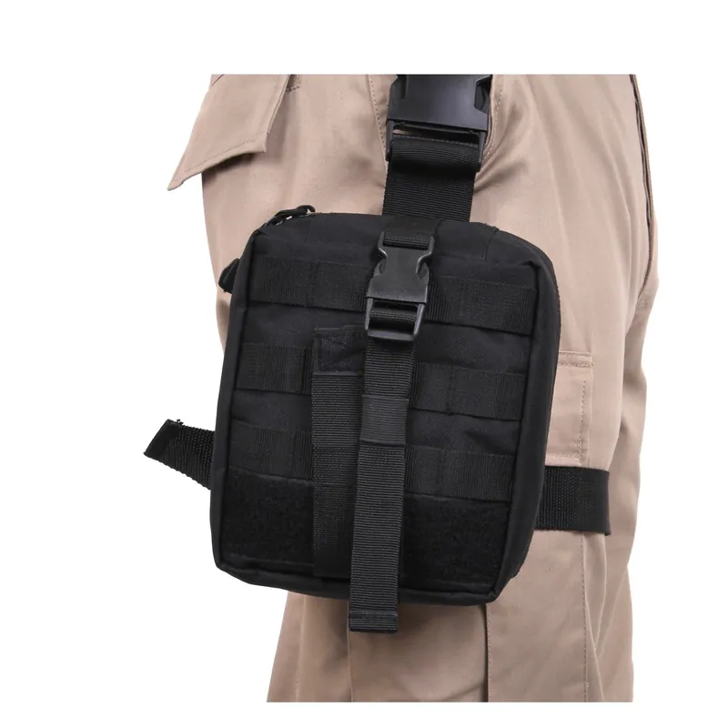 Pouzdro zdravotní stehenní MOLLE MEDIC rozkládací ČERNÉ Hit Sezóny