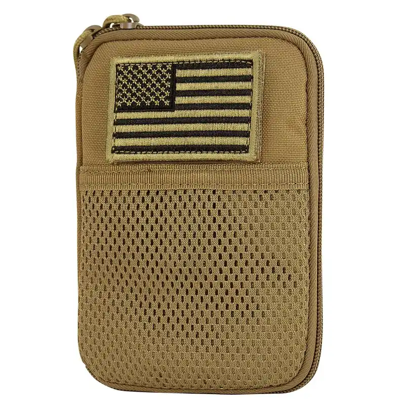 Horká Nabídka Pouzdro MOLLE univerzální s vlajkou COYOTE BROWN