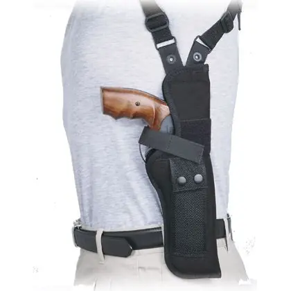 Nejprodávanější Pouzdro podpažní svislé pro revolver 6\\" s oboustranným křížovým závěsem