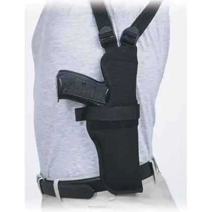 Pouzdro podpažní svislé pro revolver 4\\" s oboustranným závěsem Finální Výprodej