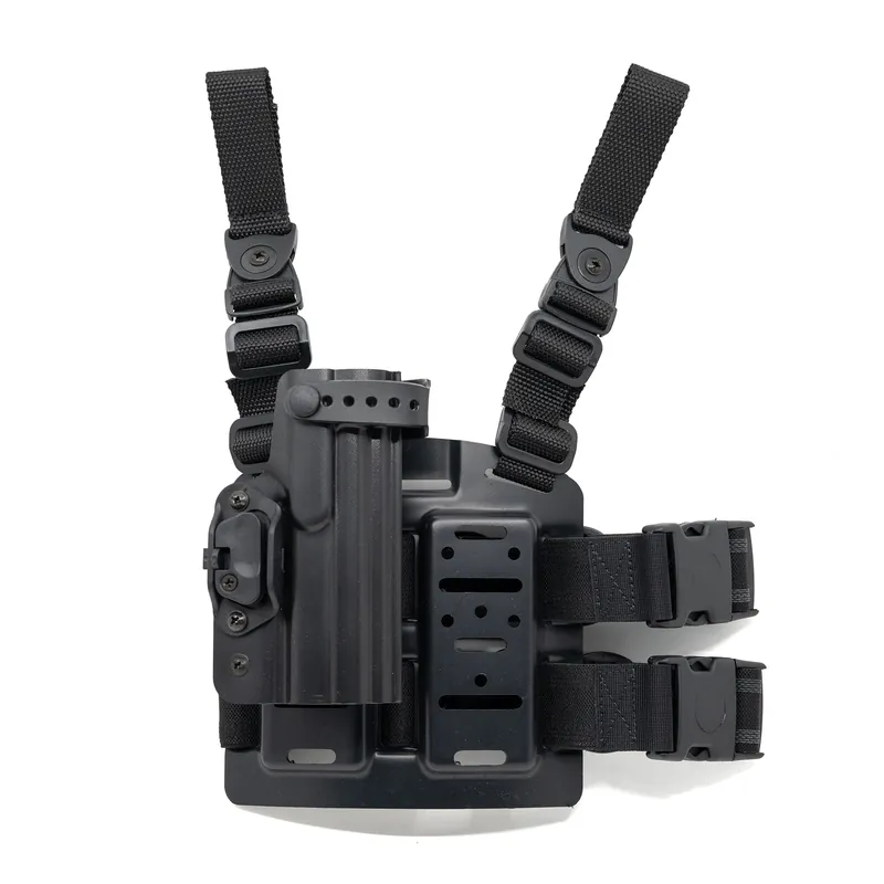 Must-Have Pouzdro pistolové PHDLB stehenní CZ P-10C, Glock 19 se závěsem 955 PRAVÉ