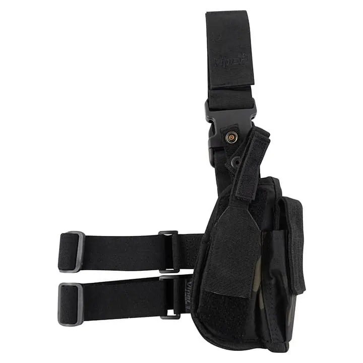 Cenová Bomba Pouzdro pistolové TACTICAL stehenní VCAM BLACK