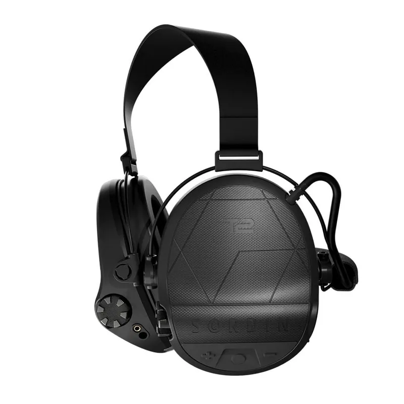 Výhodná Nabídka Sluchátka elektronická taktická Supreme T2 neckband ČERNÁ