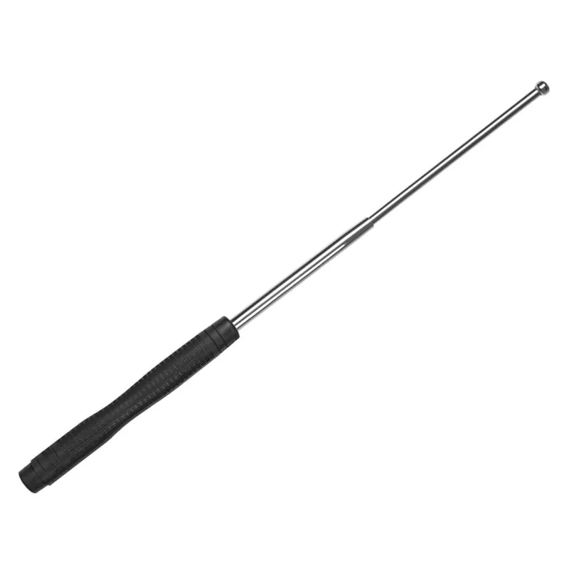 Obušek teleskopický 58cm/23\\" kalený, ergo. rukojeť s pouzdrem BH-55 STŘÍBRNÝ Bezpečná Platba